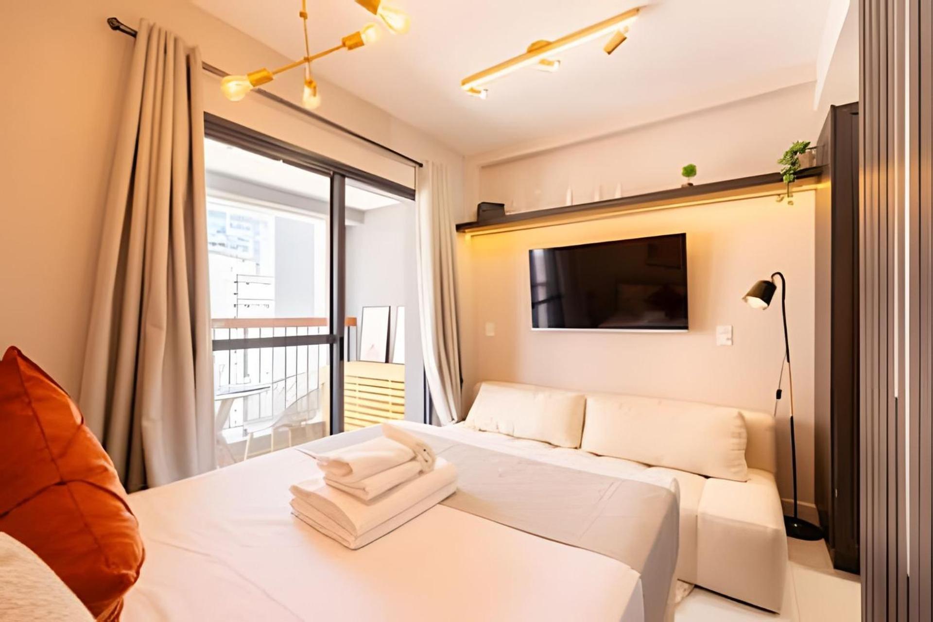 Apartamento Easy Star - Belo Ao Lado Da Estacao Brooklin - Sq01i São Paulo