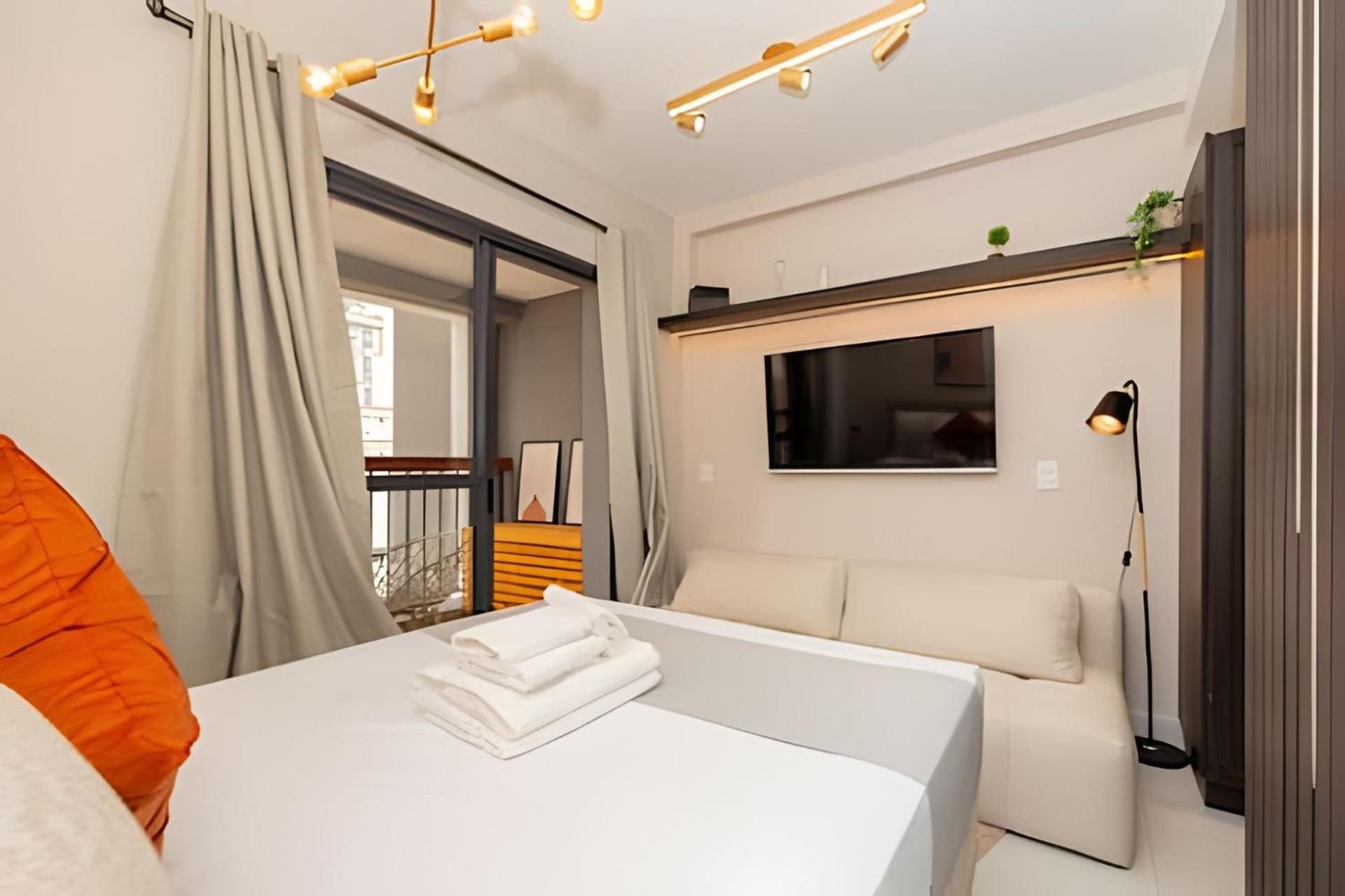 Apartamento Easy Star - Belo Ao Lado Da Estacao Brooklin - Sq01i